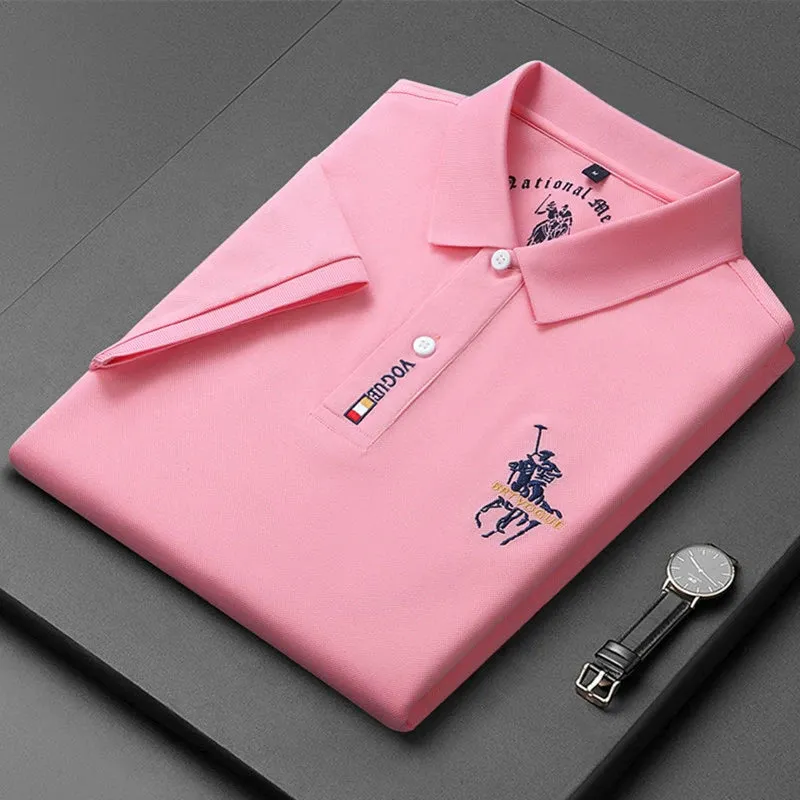 Polo Summer Pure Cotton Short Sleeve T-Shirts