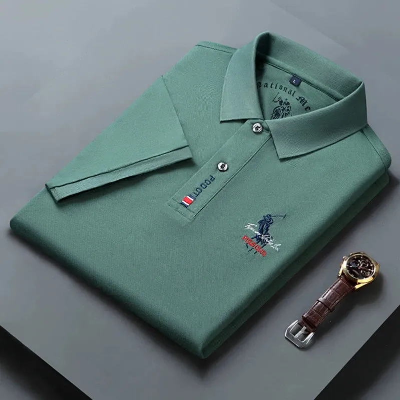 Polo Summer Pure Cotton Short Sleeve T-Shirts