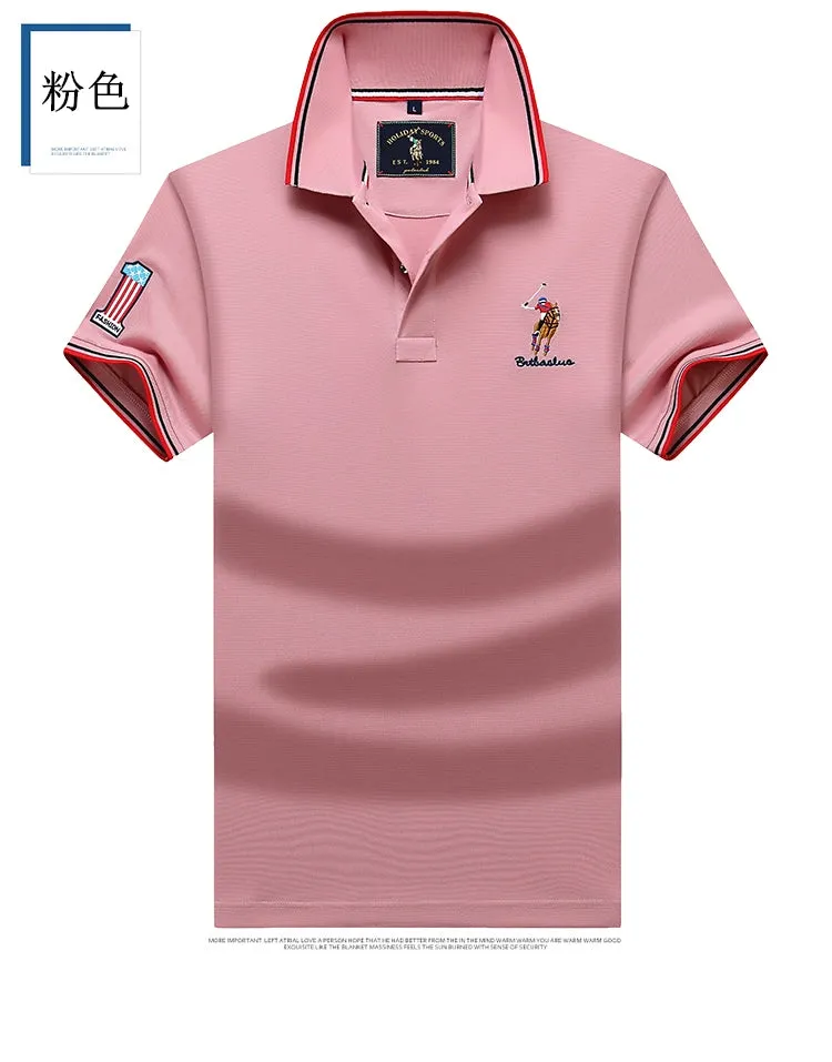 Polo Summer Pure Cotton Short Sleeve T-Shirts