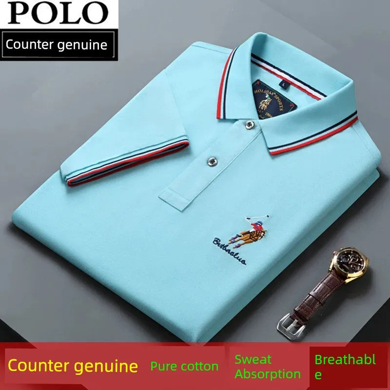 Polo Summer Pure Cotton Short Sleeve T-Shirts