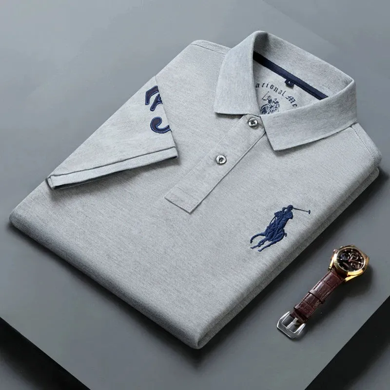 Polo Summer Pure Cotton Short Sleeve T-Shirts
