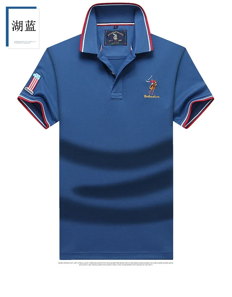 Polo Summer Pure Cotton Short Sleeve T-Shirts