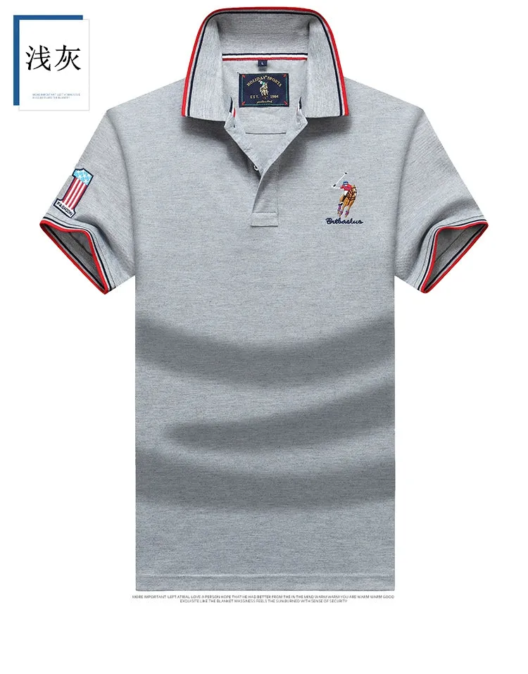 Polo Summer Pure Cotton Short Sleeve T-Shirts