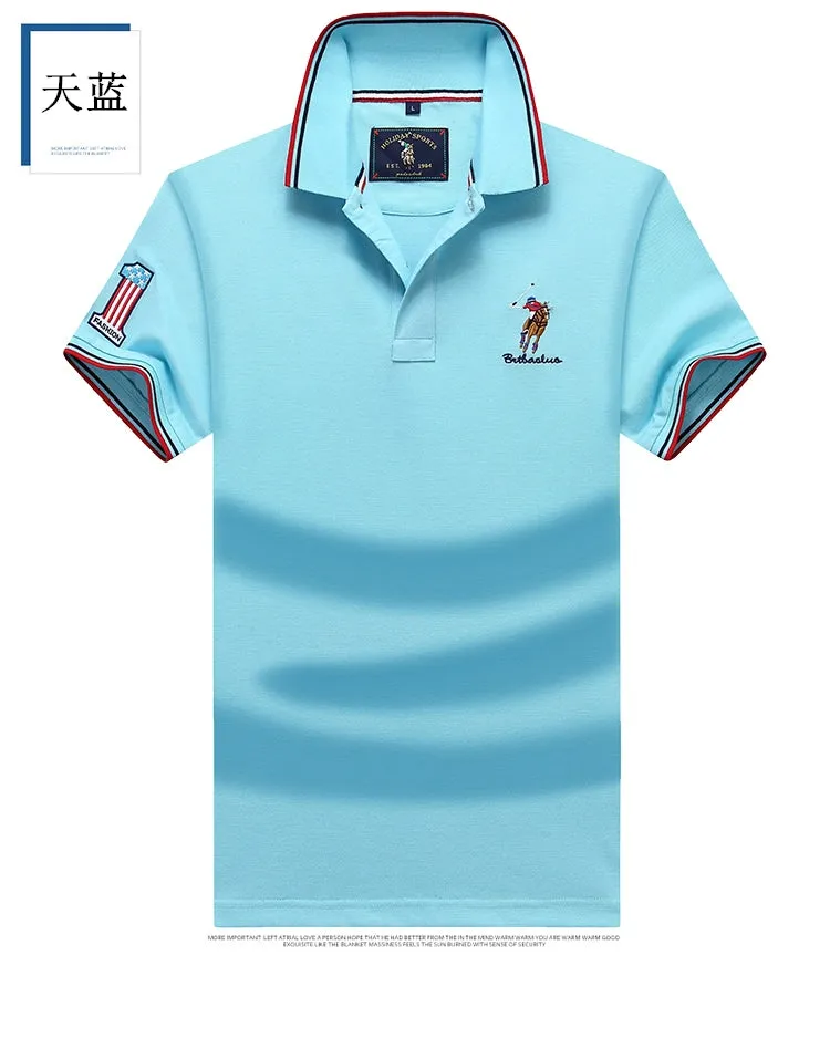 Polo Summer Pure Cotton Short Sleeve T-Shirts