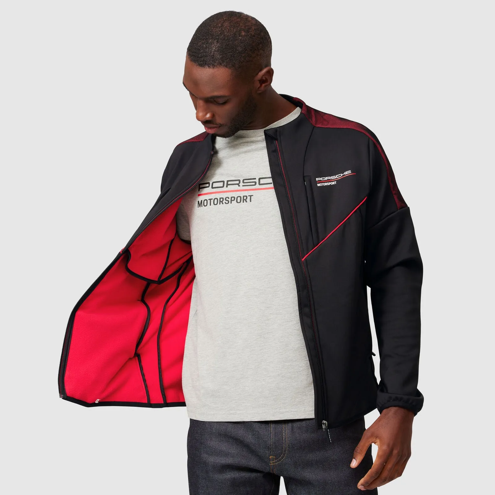 Porsche Motorsport Mens Softshell Jacket