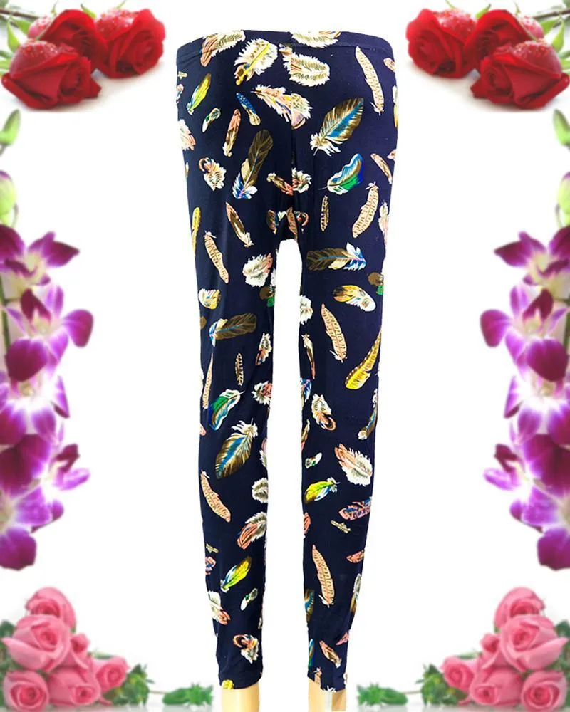 Printed Tights - Jersey Pajama For Women - PP-004