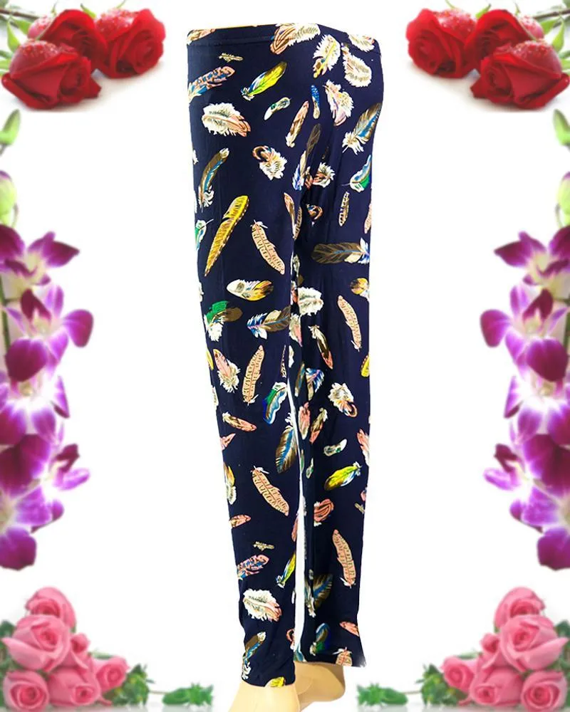 Printed Tights - Jersey Pajama For Women - PP-004