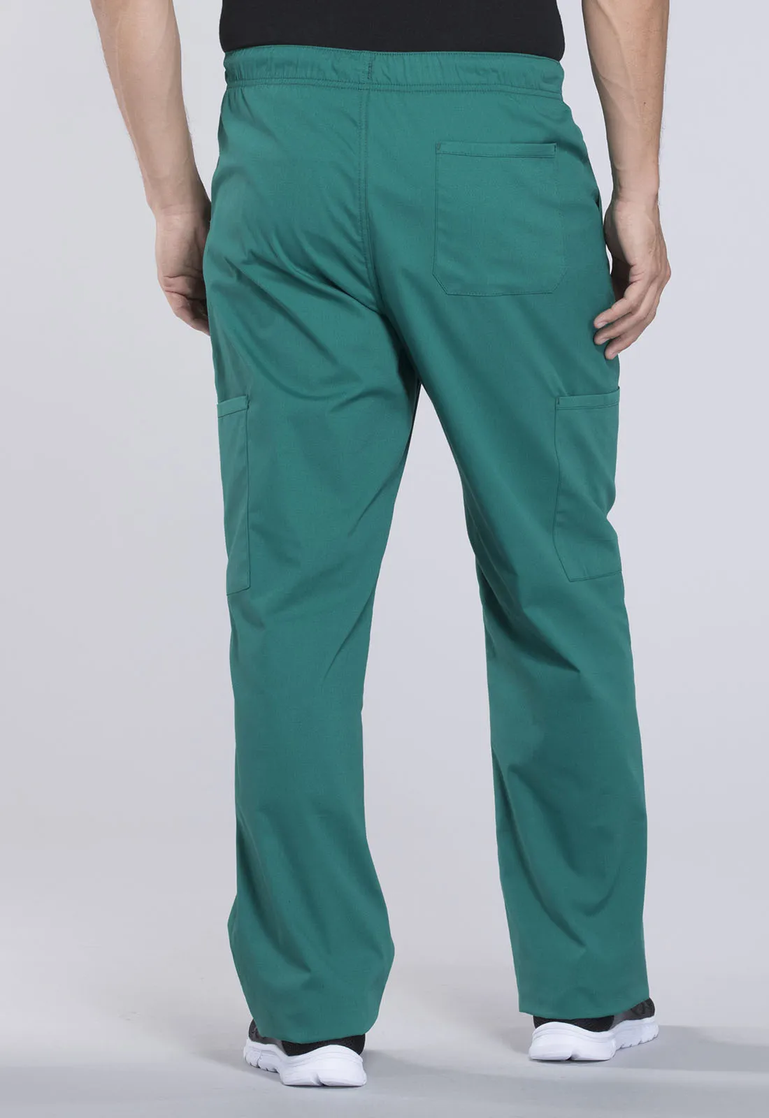 Professionals WW190 Men's Tapered Leg Fly Front Cargo Pants Hunter Green