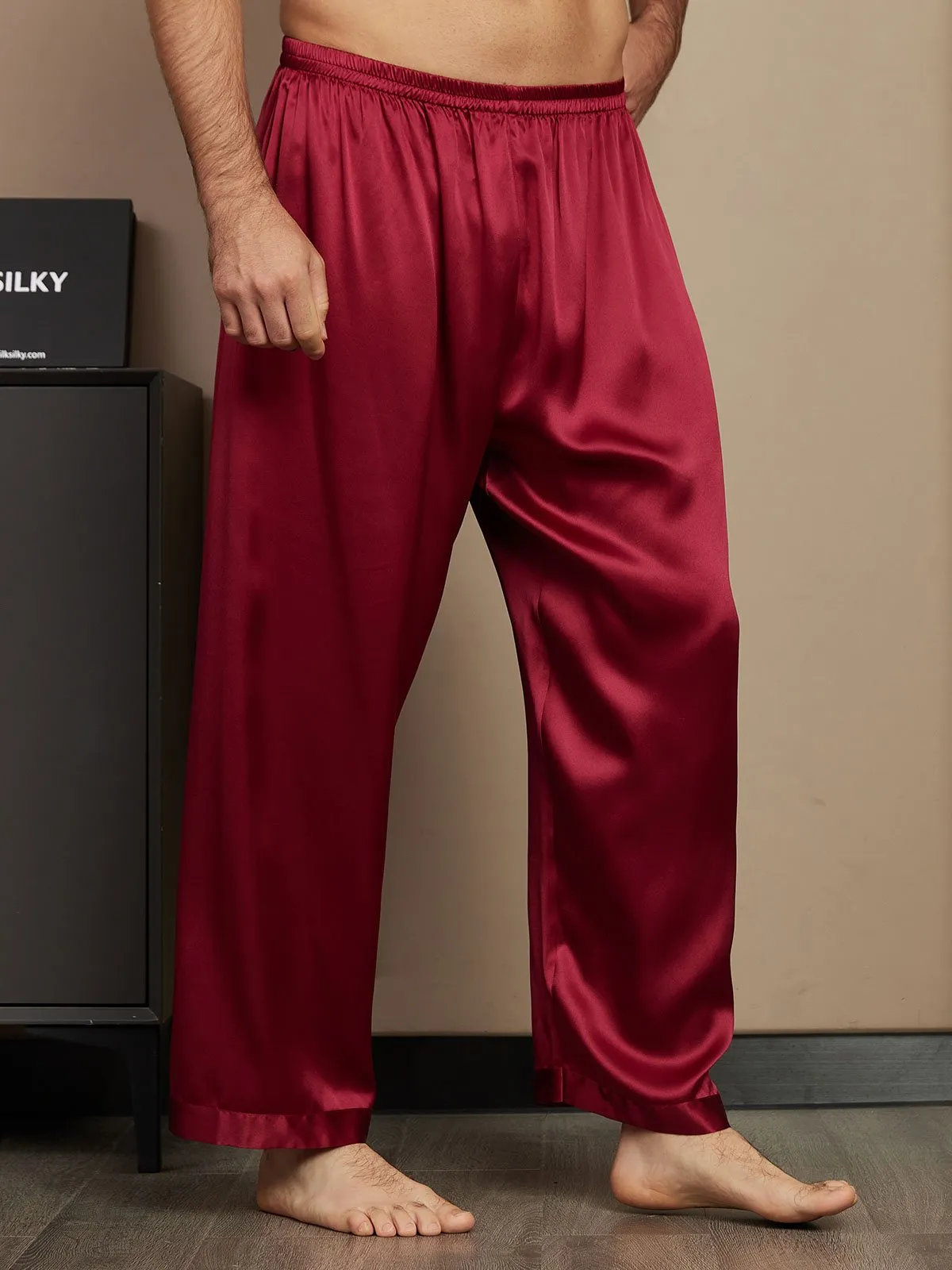 Pure Zijde Ontspannen Pyjamabroek