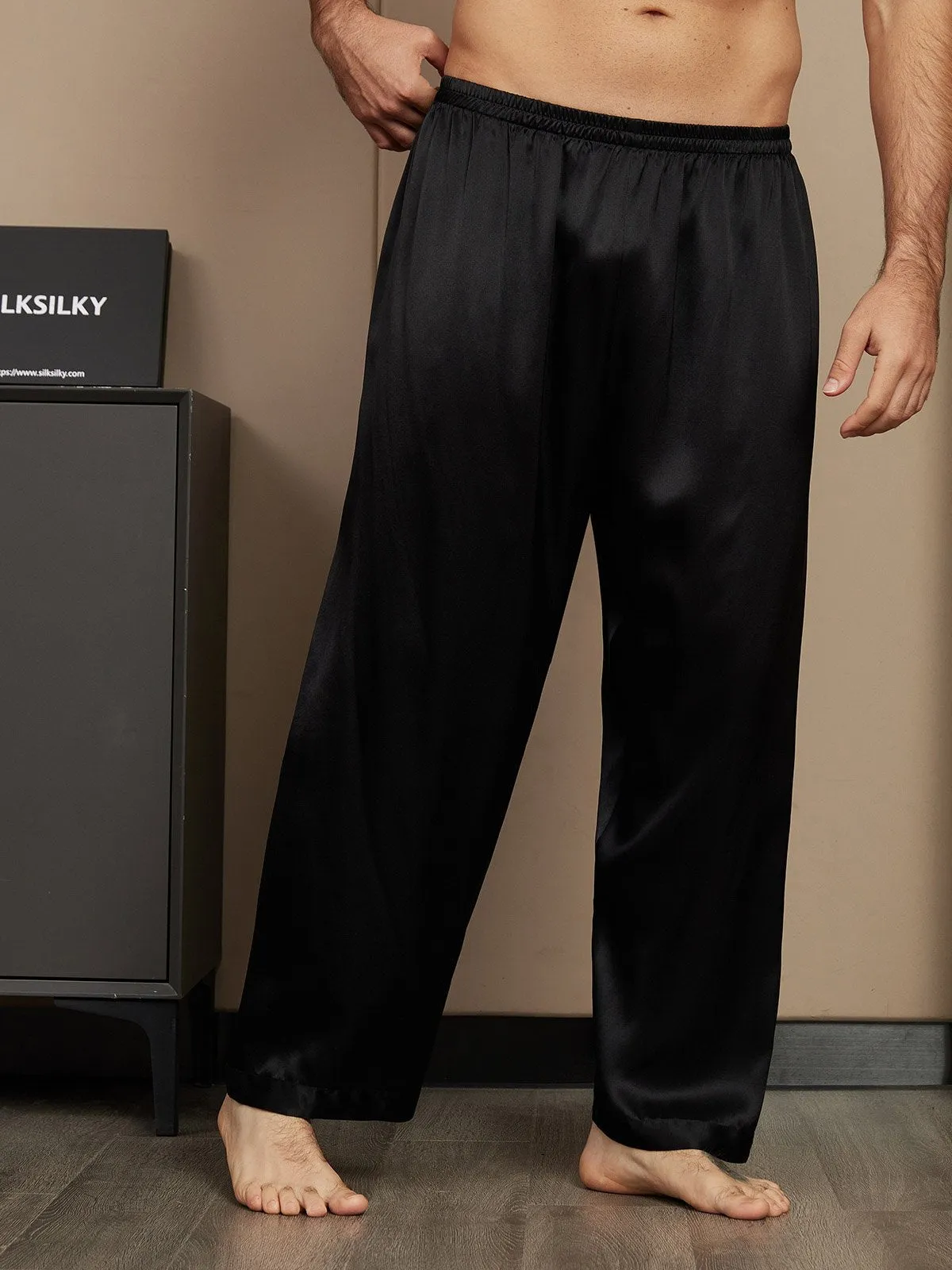 Pure Zijde Ontspannen Pyjamabroek