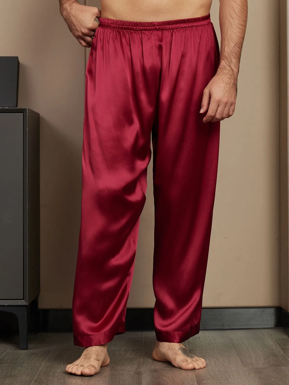 Pure Zijde Ontspannen Pyjamabroek