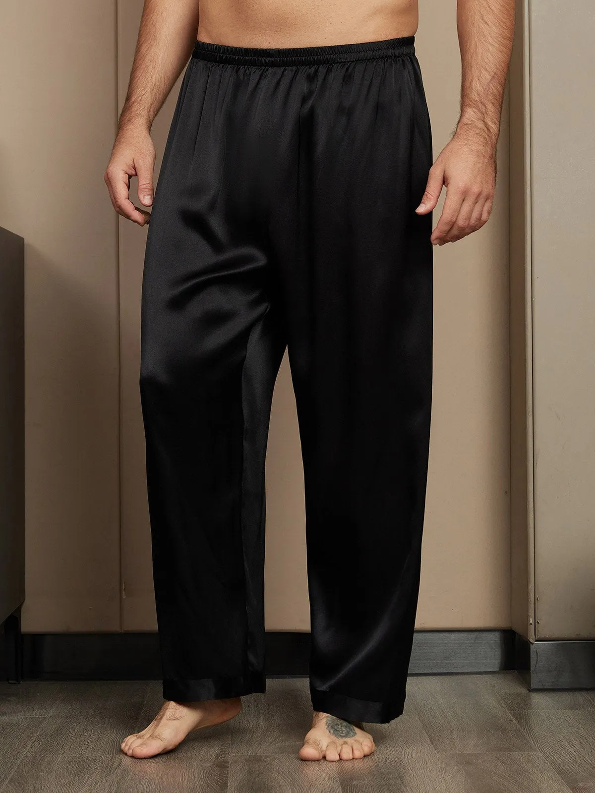 Pure Zijde Ontspannen Pyjamabroek