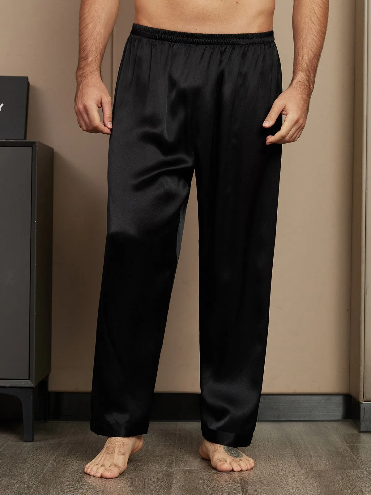 Pure Zijde Ontspannen Pyjamabroek