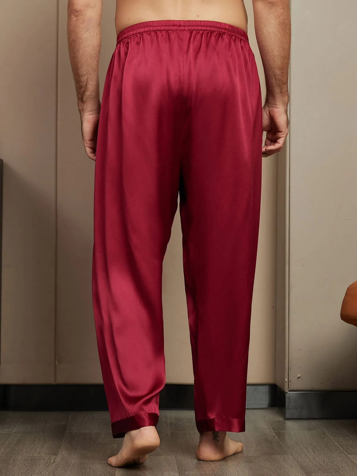 Pure Zijde Ontspannen Pyjamabroek