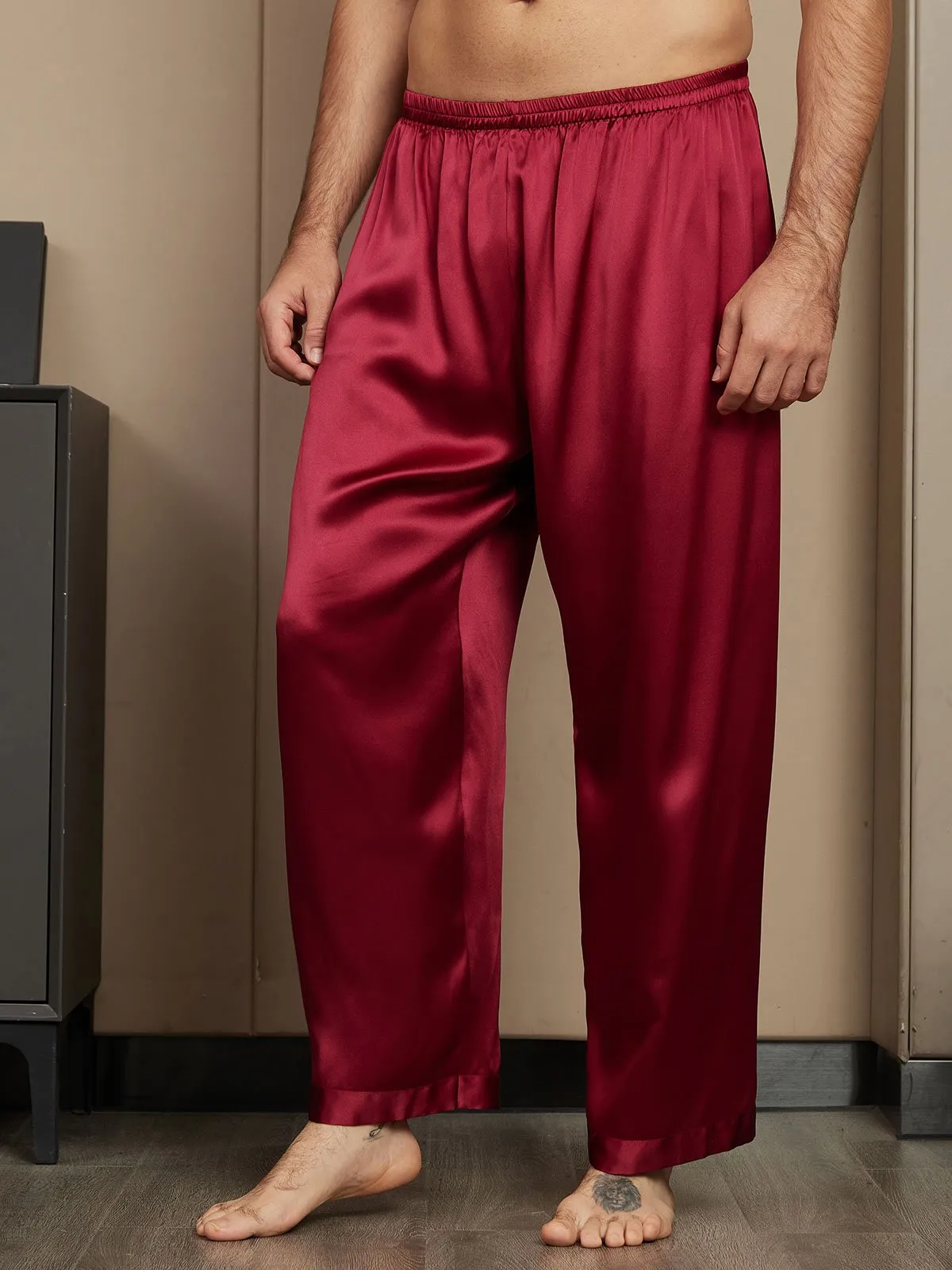 Pure Zijde Ontspannen Pyjamabroek