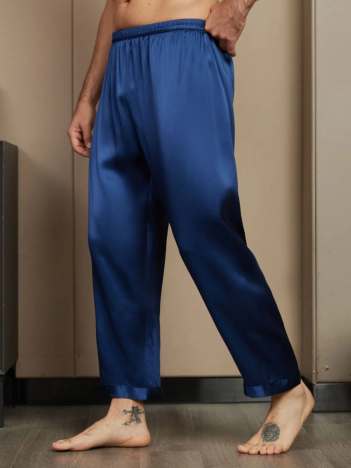 Pure Zijde Ontspannen Pyjamabroek