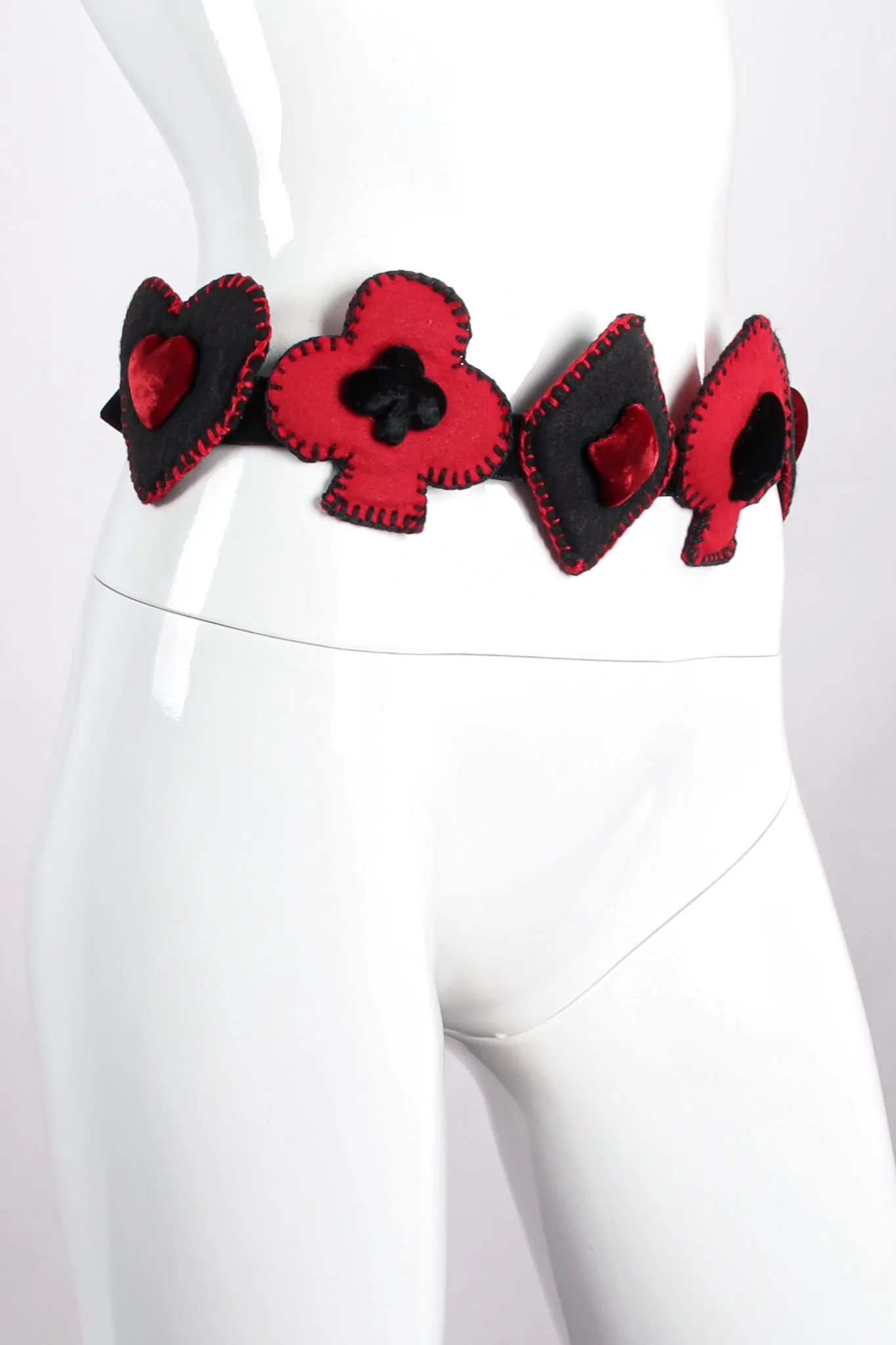 Queen of Hearts Ribbon Belt