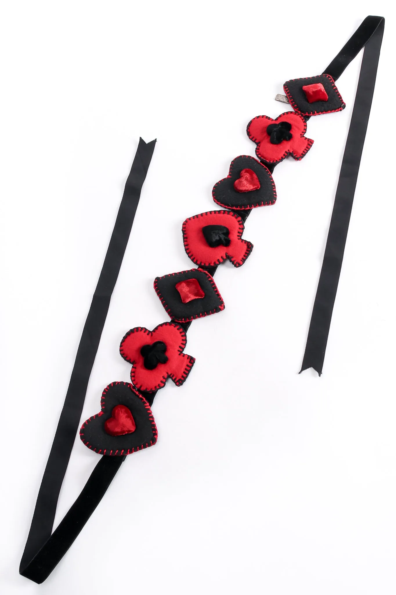 Queen of Hearts Ribbon Belt