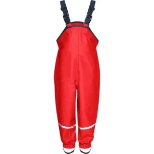 Rain Dungarees Red