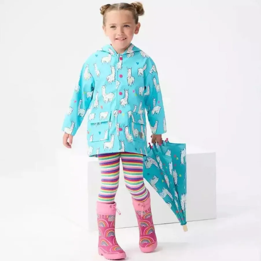 Rain Jacket - Adorable Alpacas