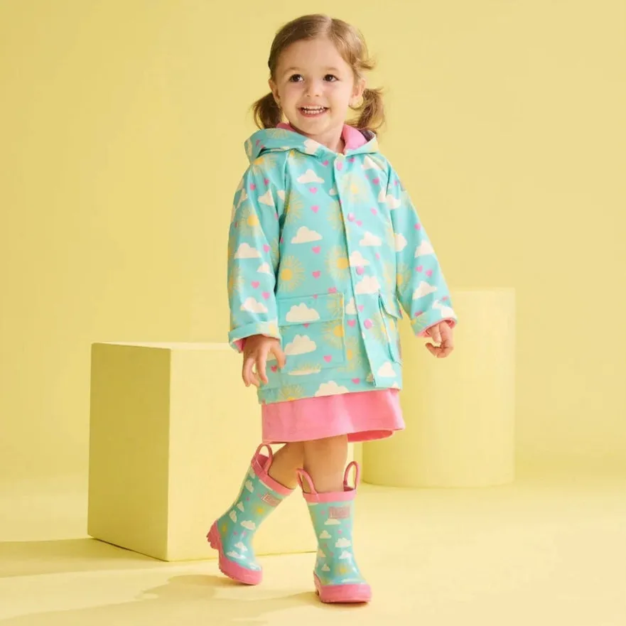 Rain Jacket - Happy Skies