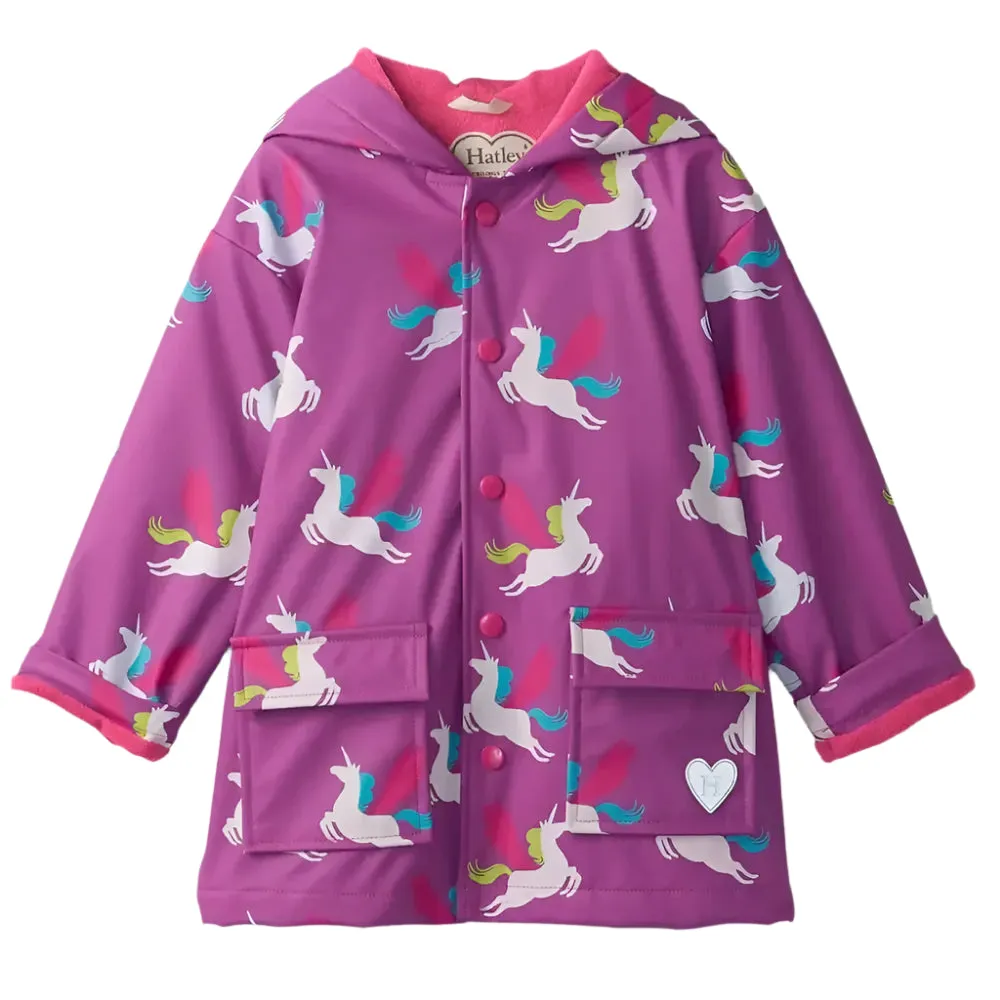 Rain Jacket - Pretty Pegasus Colour Change