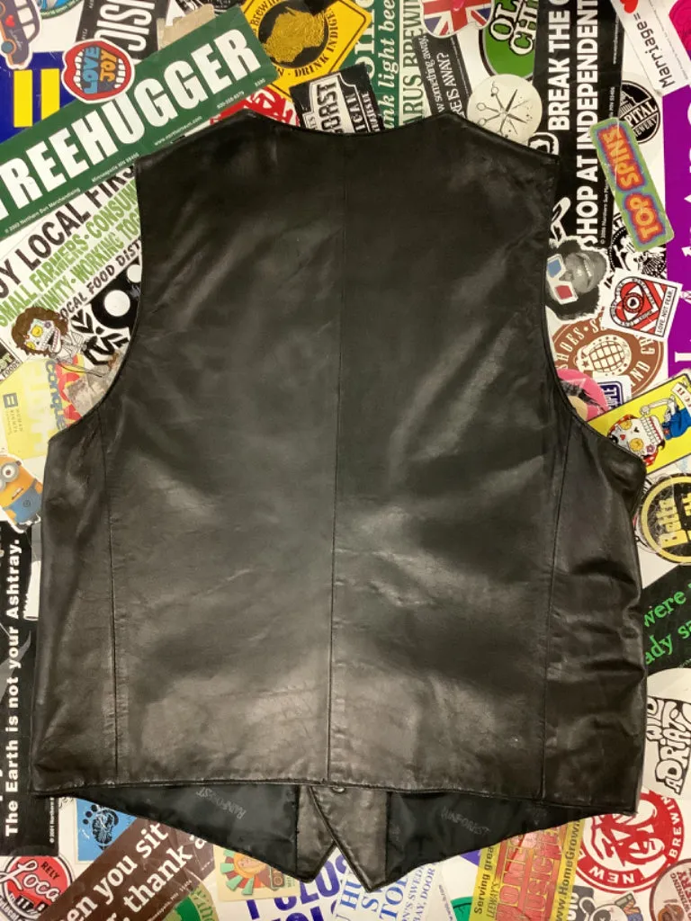 RAINFOREST LEATHER VEST