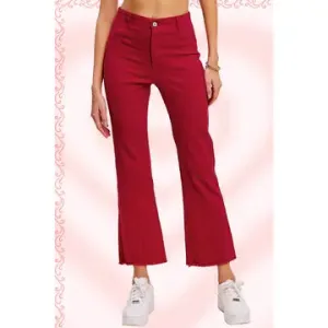 Red Stretch Pant