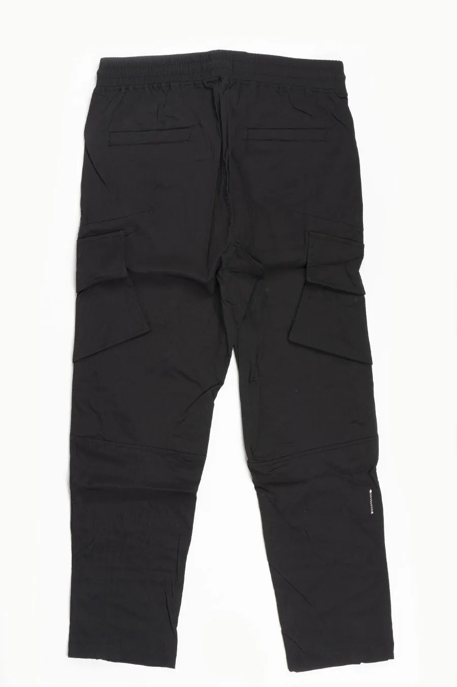 REIGNING CHAMP X JIDE OSIFESO WOVEN NYLON CARGO PANT BLACK