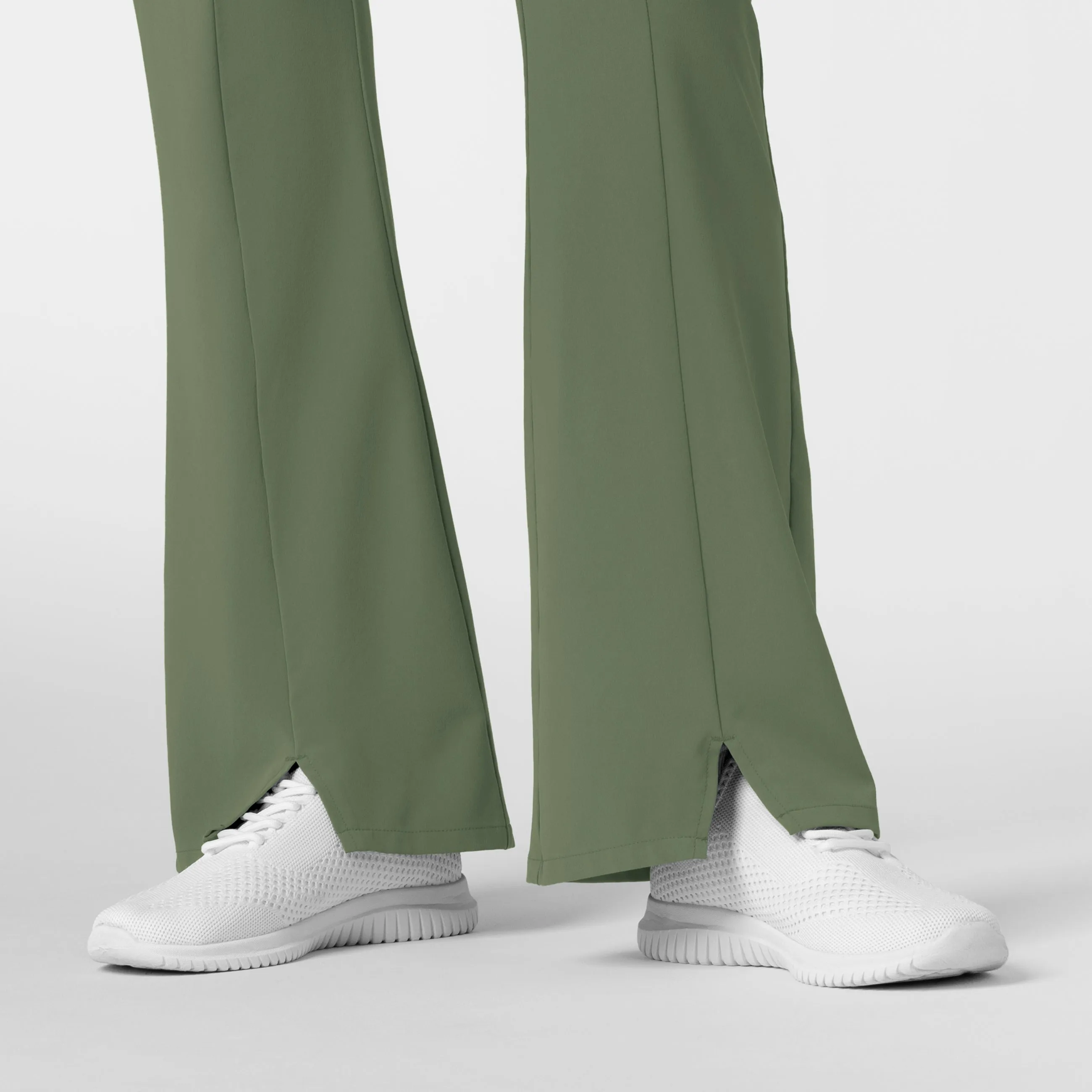RENEW 5534 Cargo Flare Scrub Pants Olive