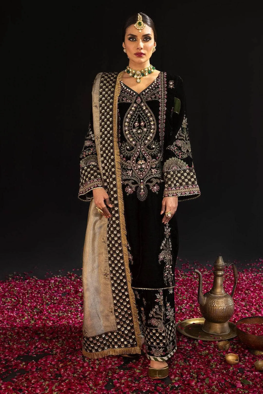 Restocked/Nureh Velvet Luxury Formals/MORBAGH