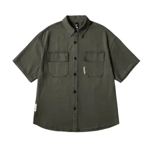 Retro Washed Work Shirt