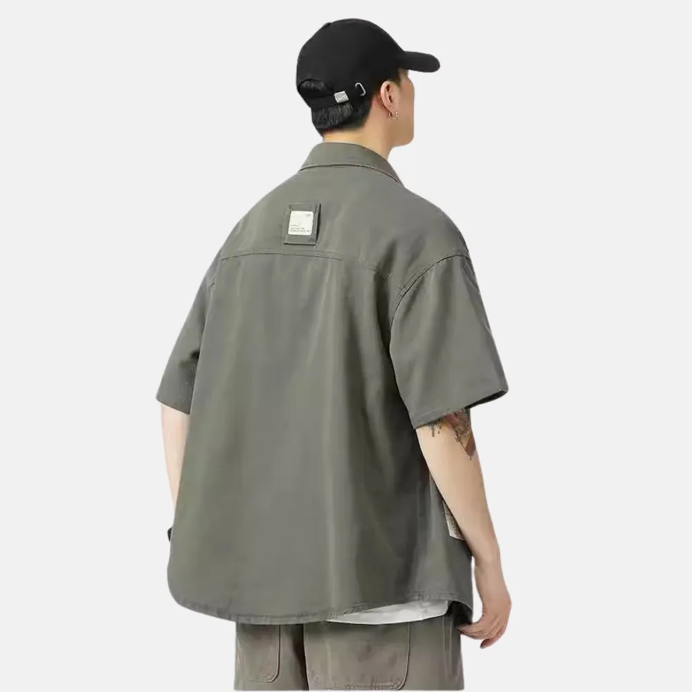 Retro Washed Work Shirt