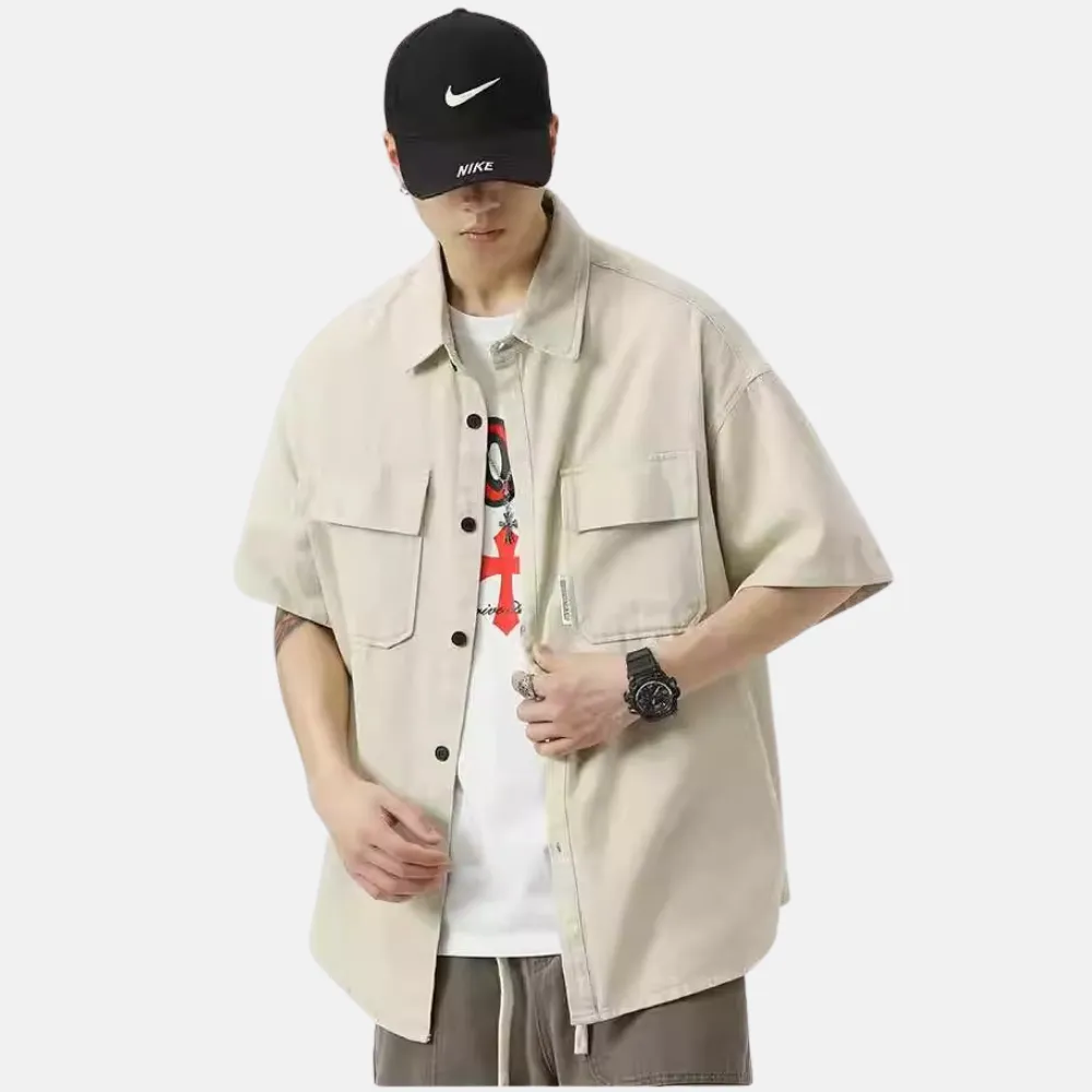 Retro Washed Work Shirt