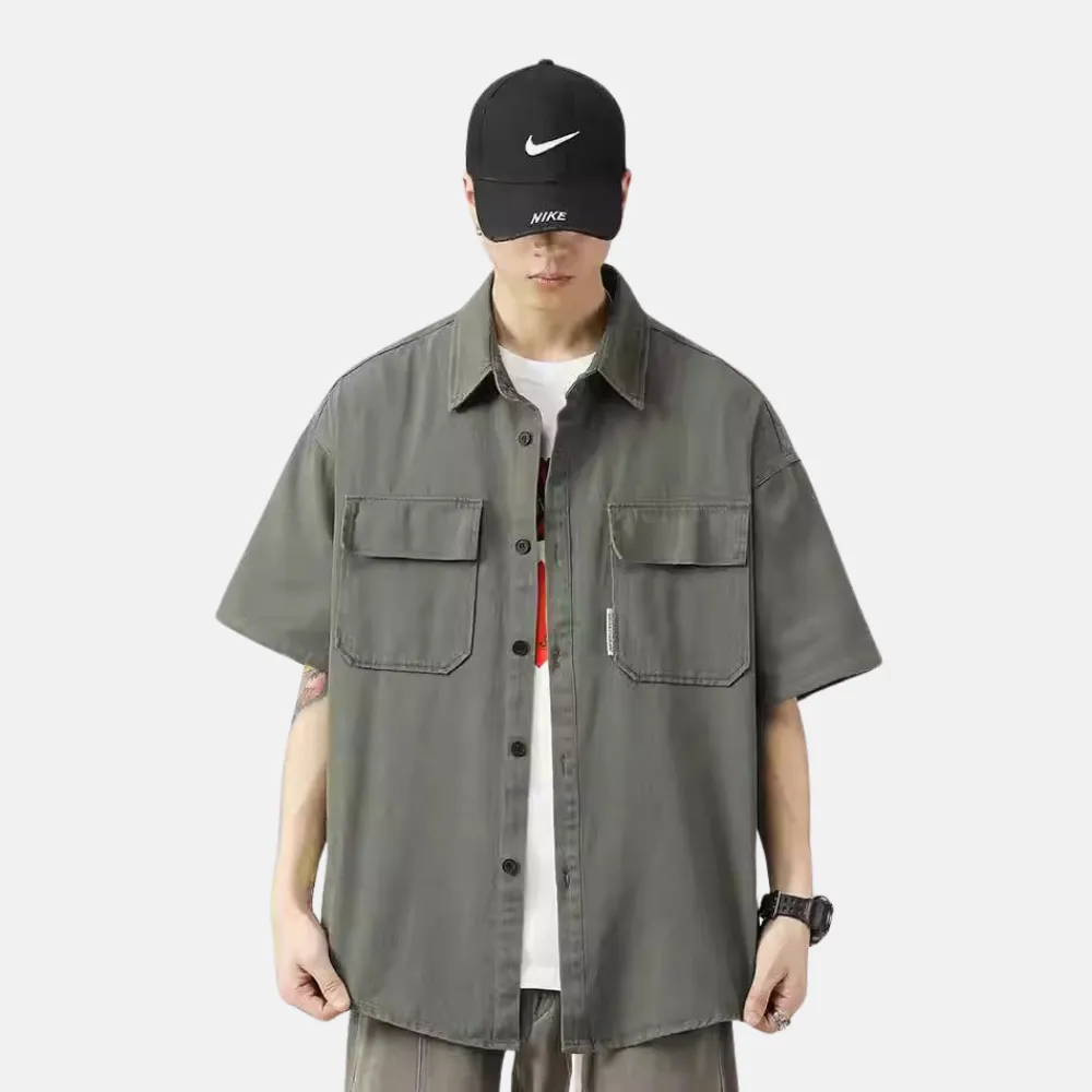 Retro Washed Work Shirt