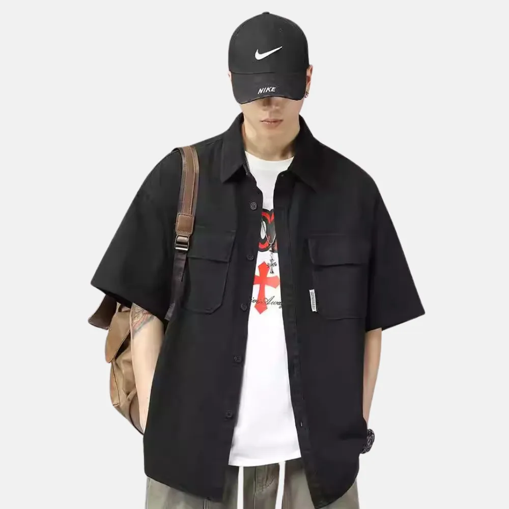 Retro Washed Work Shirt