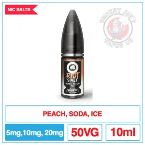 Riot Squad Salts - Ultra Peach Tea