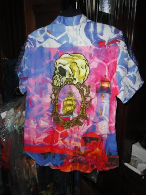 Robert Graham Siebel's Cove Limited Edition Short Sleeve Shirt Size 2XL New with Tags