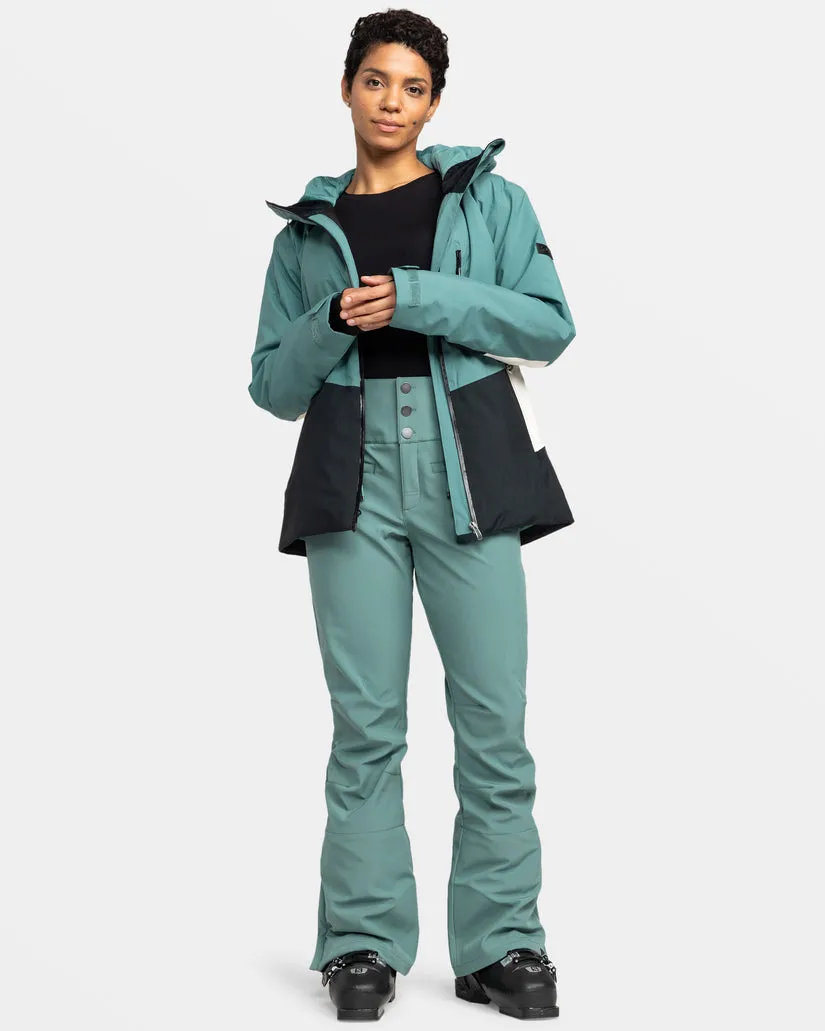 Roxy Womens Rising High Snow Pants