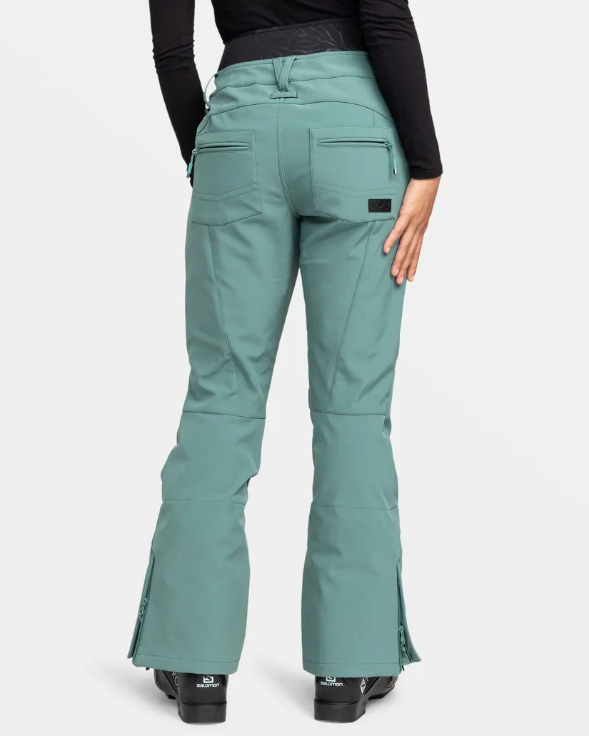 Roxy Womens Rising High Snow Pants