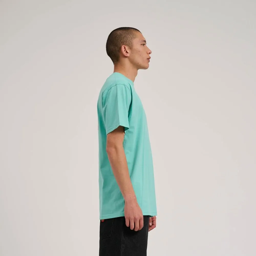 Santa Cruz T-Shirt Classic Dot Chest T-Shirt - Pool Blue