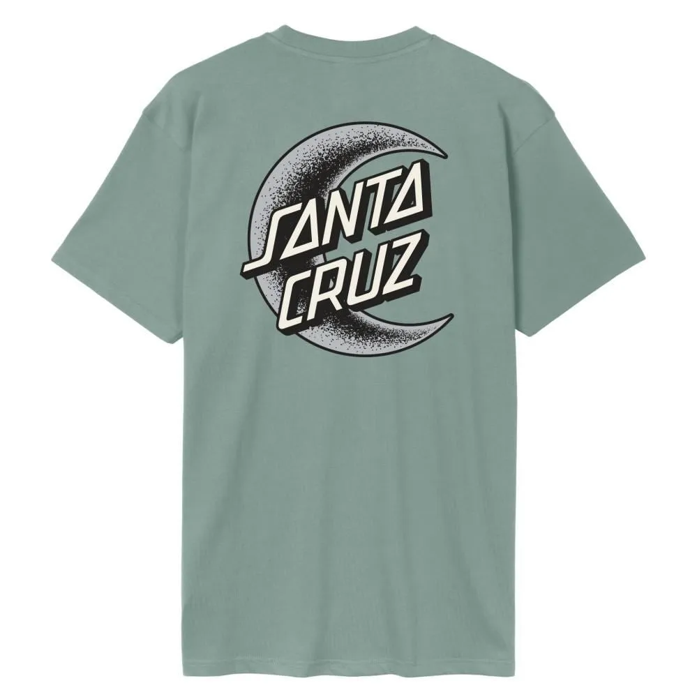 Santa Cruz T-Shirt Crescent Moon Chest T-Shirt - Moon Rock
