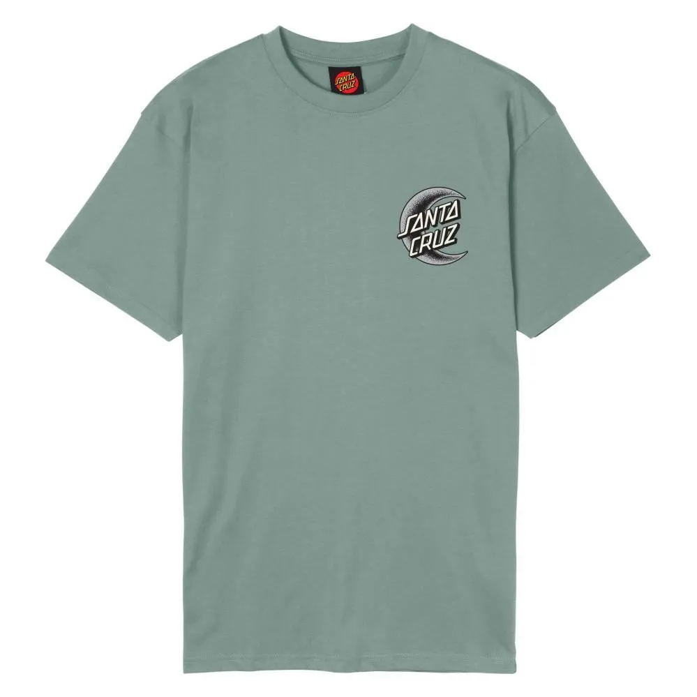 Santa Cruz T-Shirt Crescent Moon Chest T-Shirt - Moon Rock