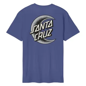 Santa Cruz T-Shirt Crescent Moon Chest T-Shirt - Navy Dusk