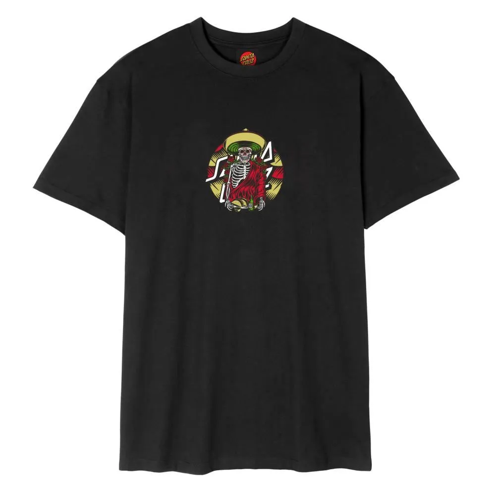 Santa Cruz T-Shirt Guzman Dining Dot T-Shirt - Black