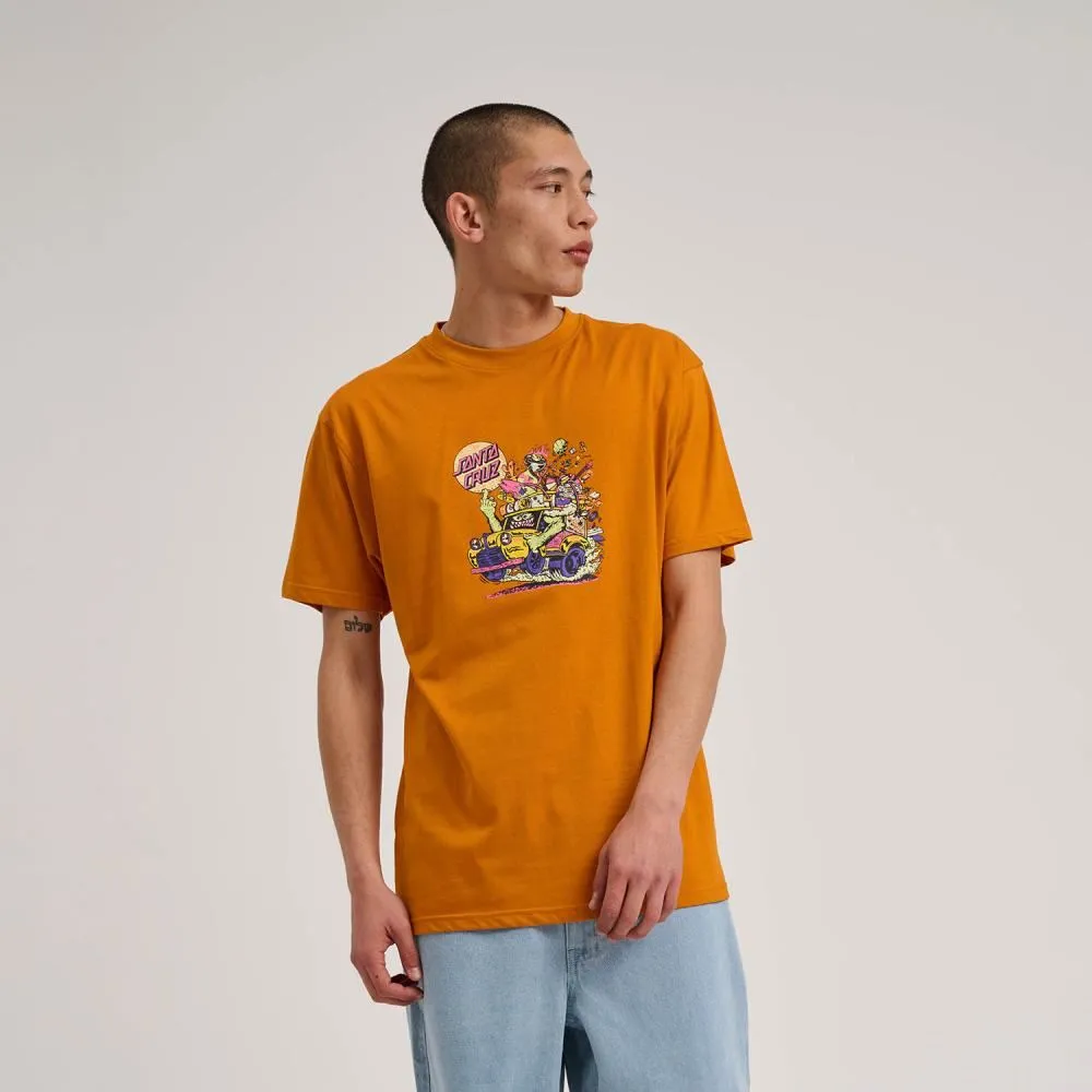 Santa Cruz T-Shirt Johnson Beast Wagon T-Shirt - Amber
