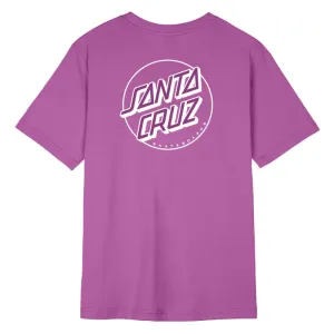 Santa Cruz Womens T-Shirt Partial Dot T-Shirt - Hyper Violet