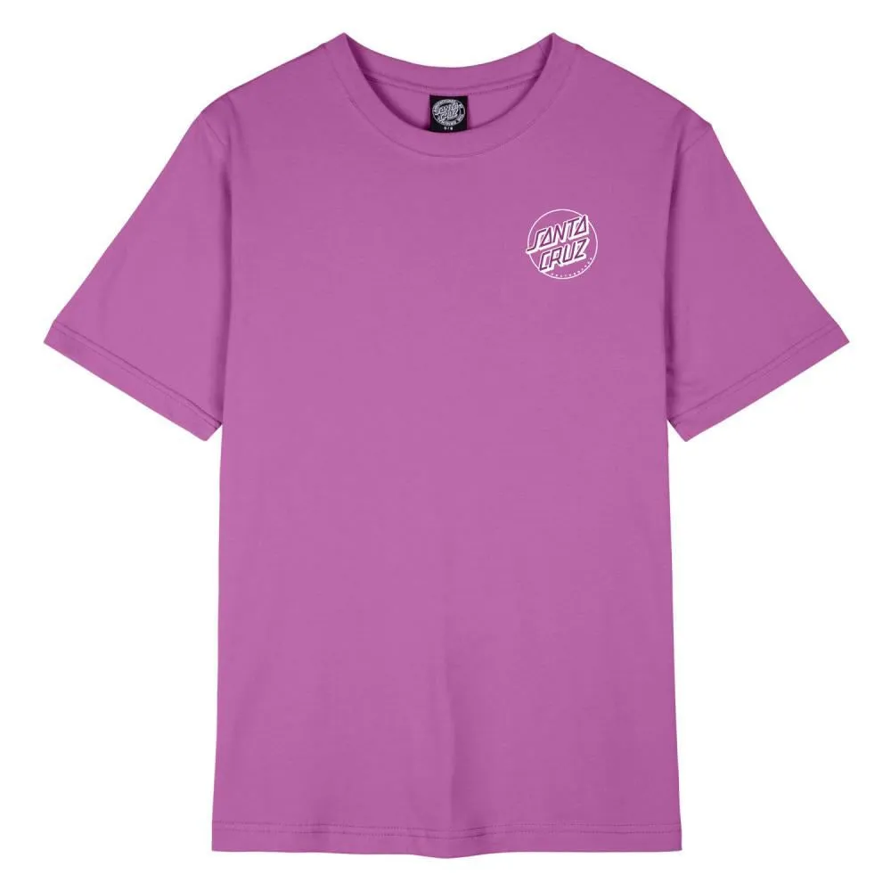 Santa Cruz Womens T-Shirt Partial Dot T-Shirt - Hyper Violet
