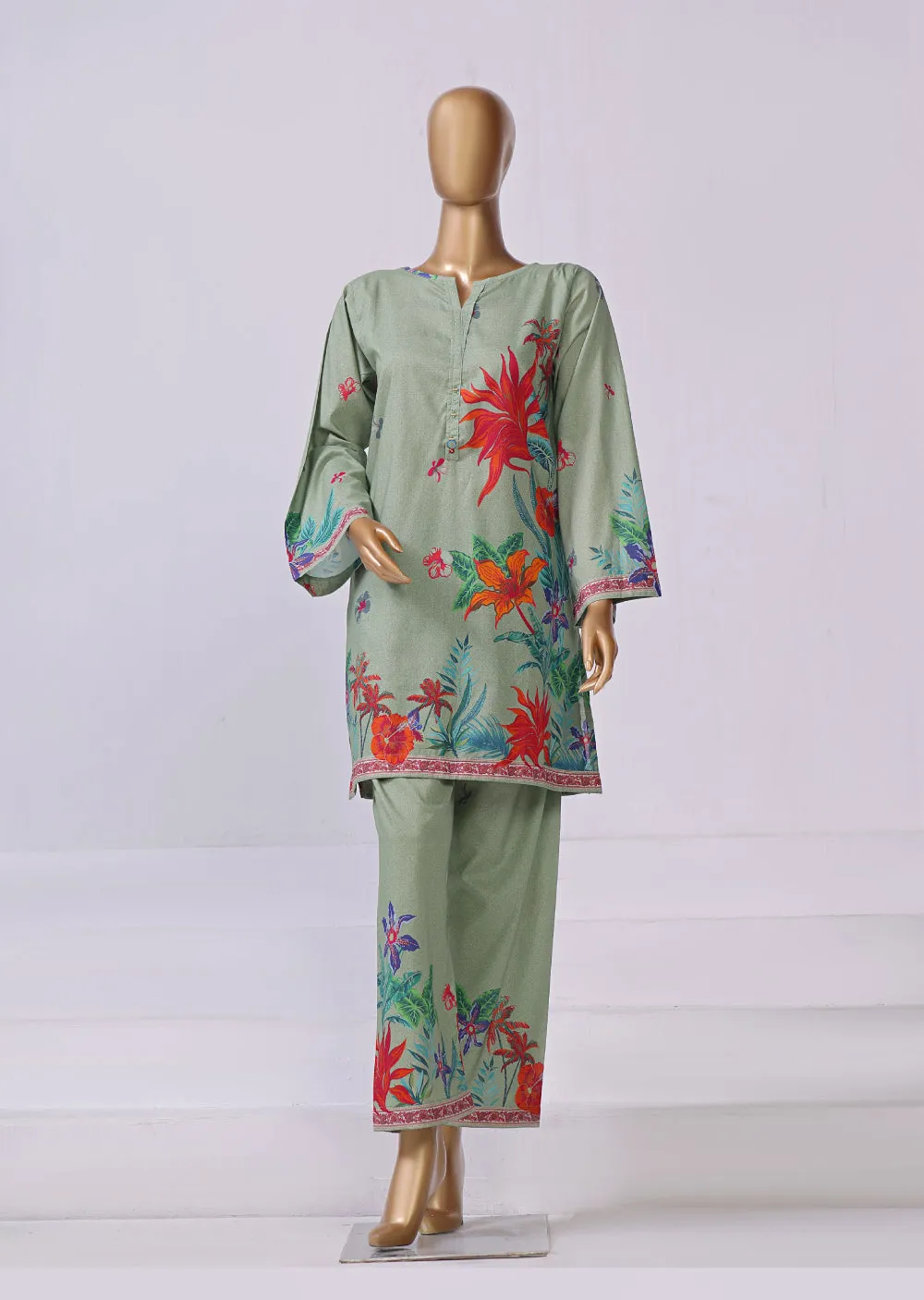SBR-06 - Readymade - Sadabahar Mid Summer Co ord Suit 2024