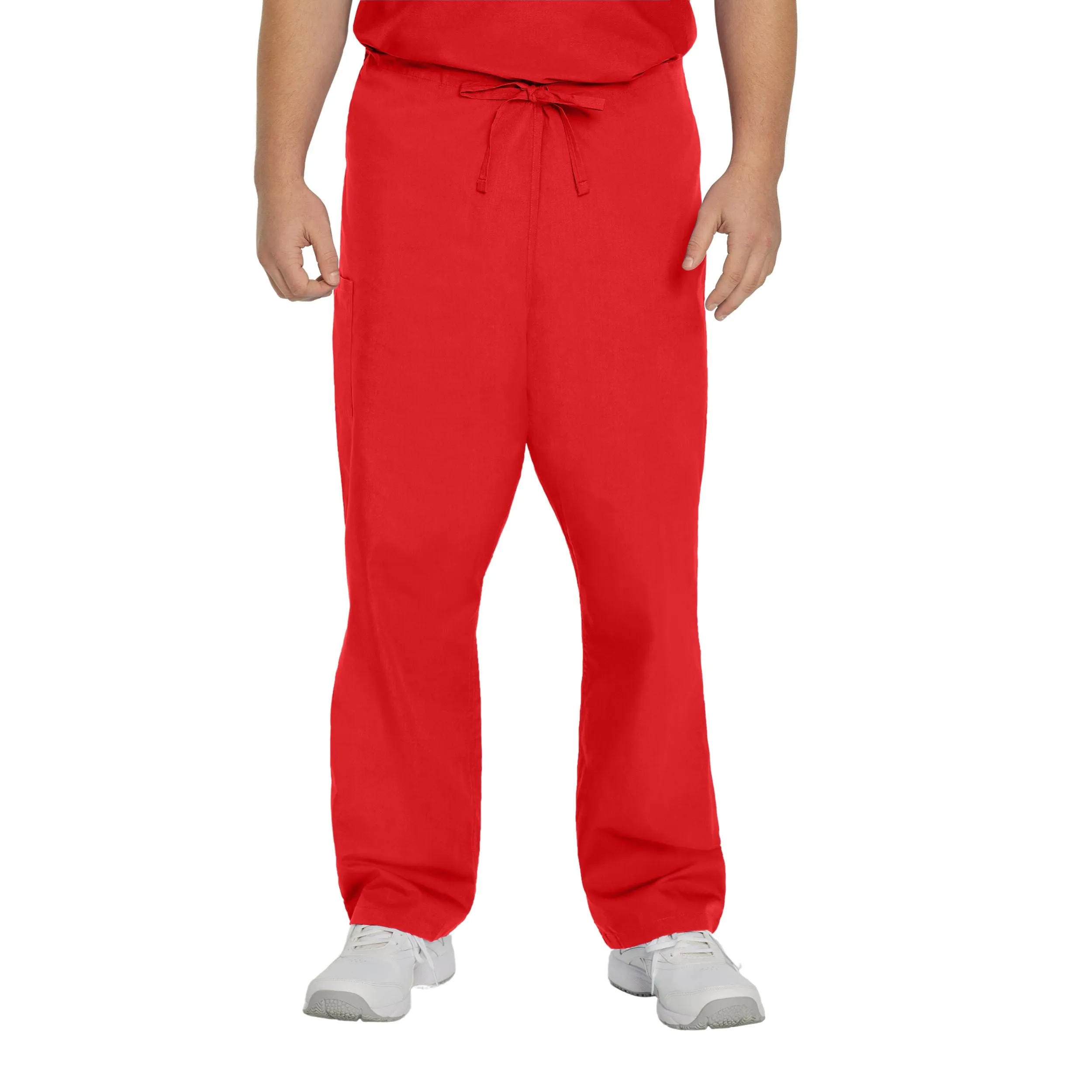 Scrub Zone 85221 Unisex Cargo Scrub Pants Red
